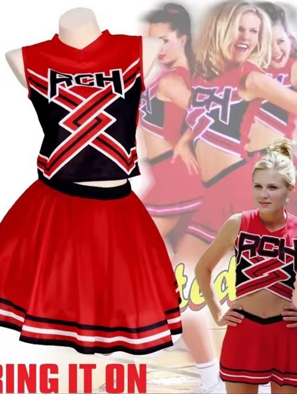 Bring it on movie Cheerleader Costume.
